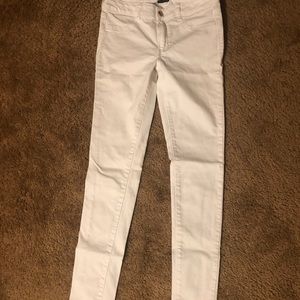 Extra Long White AE Stretch Jeans